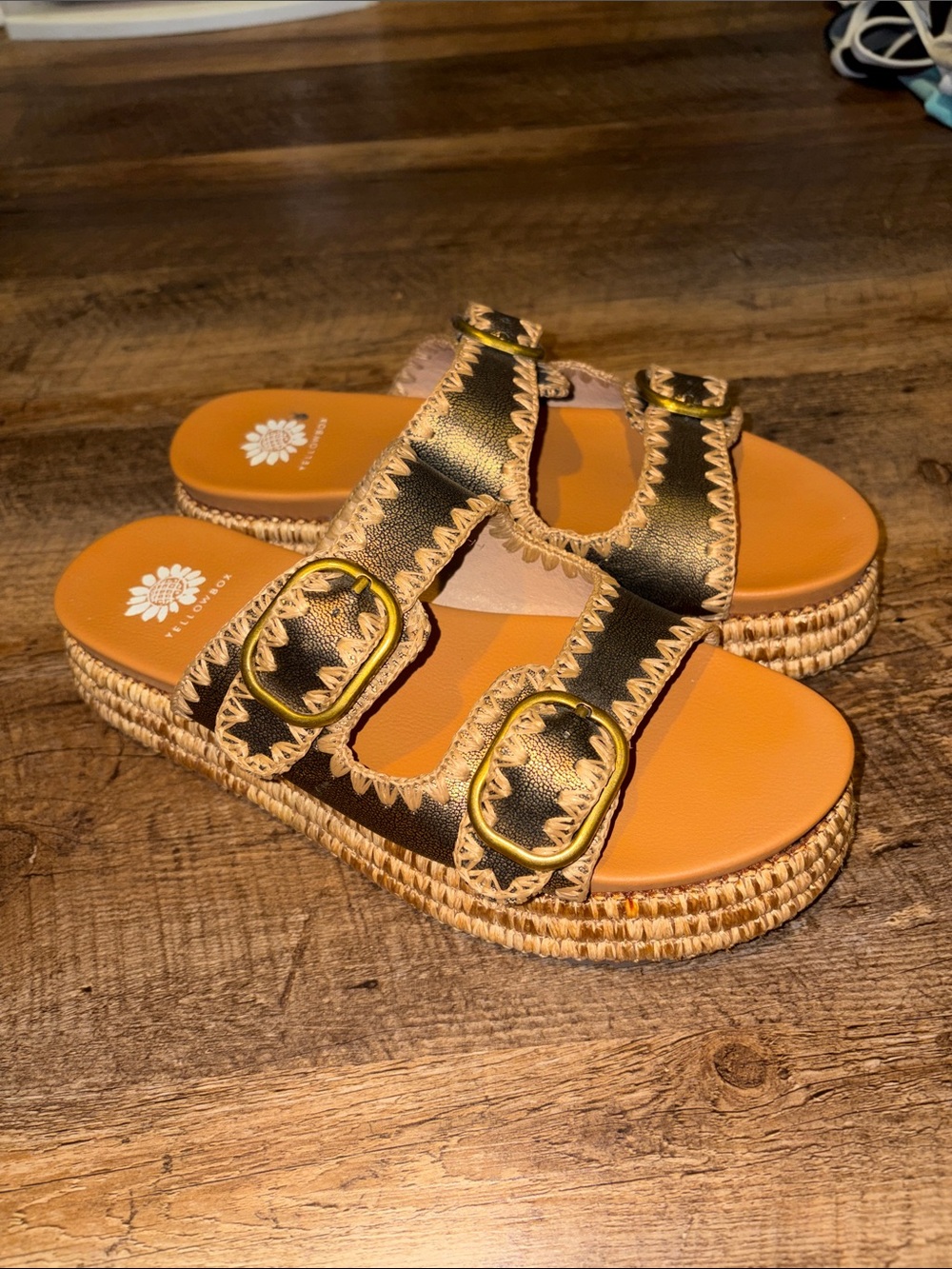 Yellowbox platform sandal